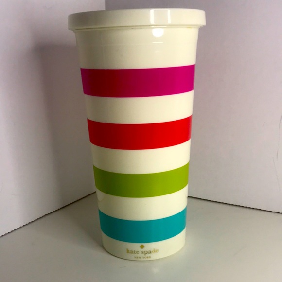 kate spade New York 16 oz Eat Cake for Breakfast Insulated Travel Tumbler - Picture 1 of 6